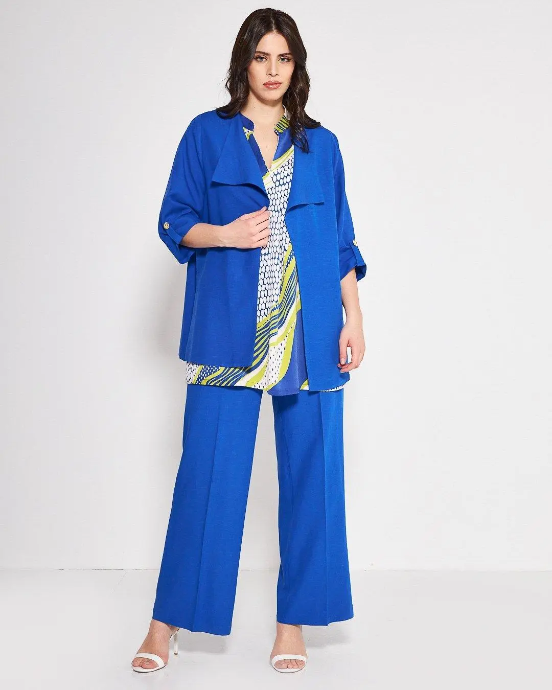 Giacca sciallata BLU-ROYAL - Image 6