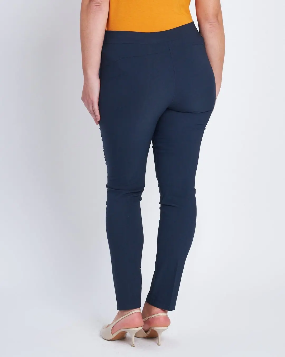 Pantalone skinny con taglio push-up BLU - Image 7