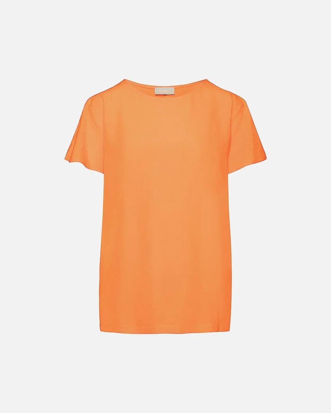 Blusa in viscosa modello kimono ARANCIO