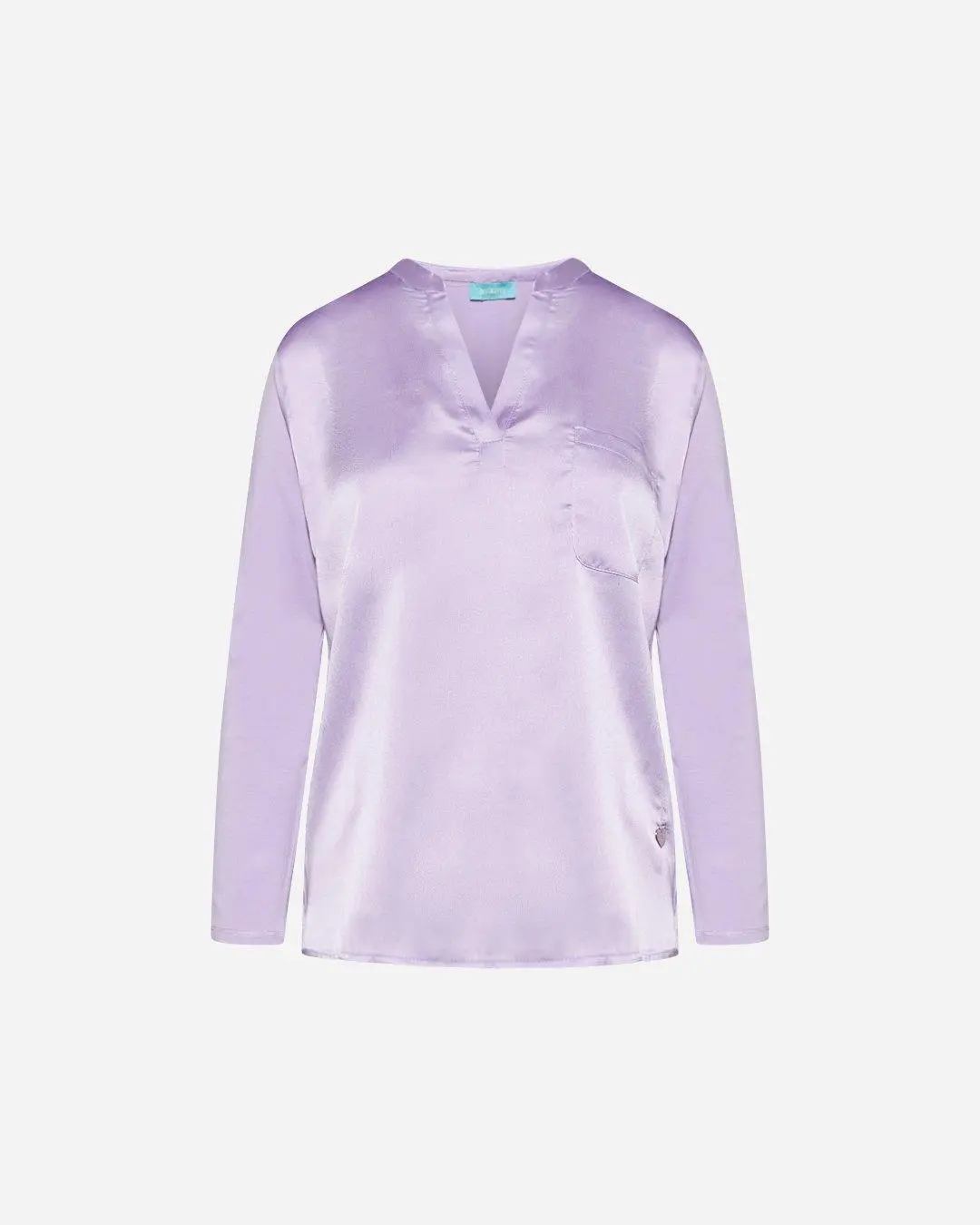 Blusa bi-materiale GLICINE - Image 2