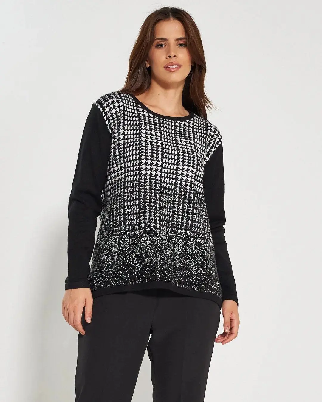 Maglia jacquard BLACK - Image 2