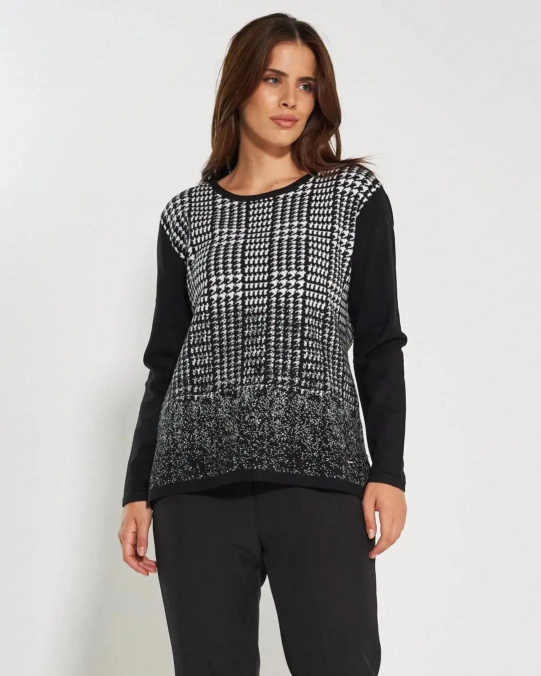 Maglia jacquard BLACK - Image 4