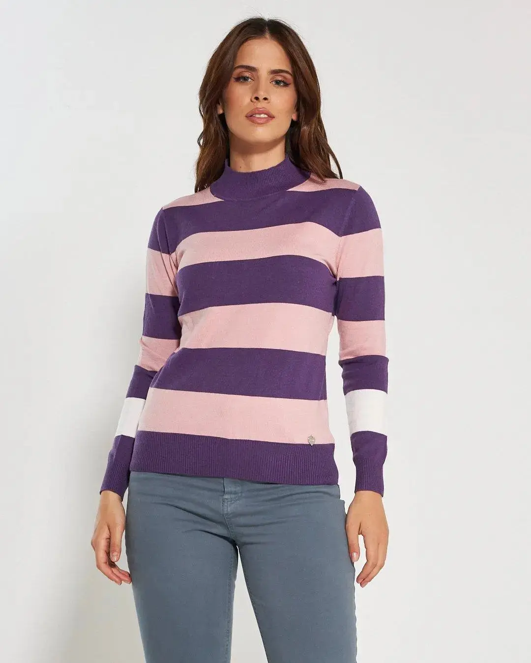 Lupetto intarsio LAVANDA - Image 3