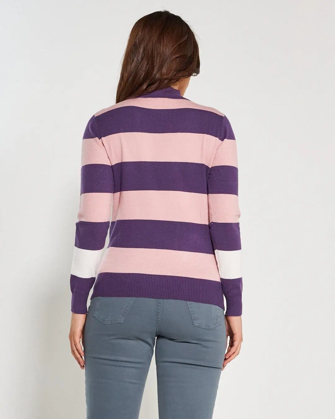 Lupetto intarsio LAVANDA - Image 6