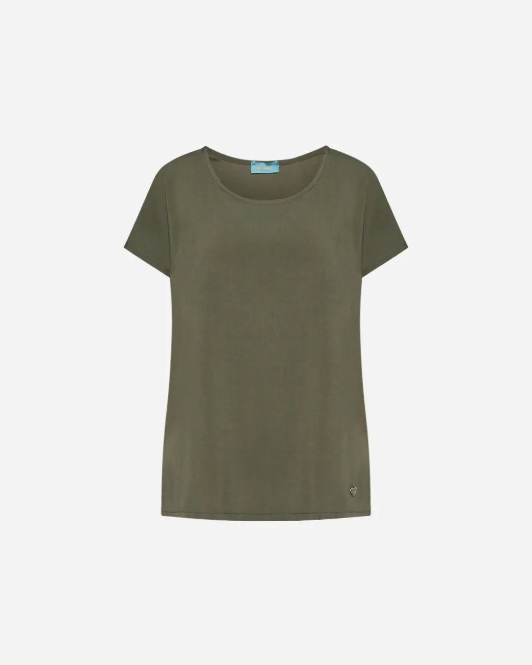 Blusa in viscosa MILITARE