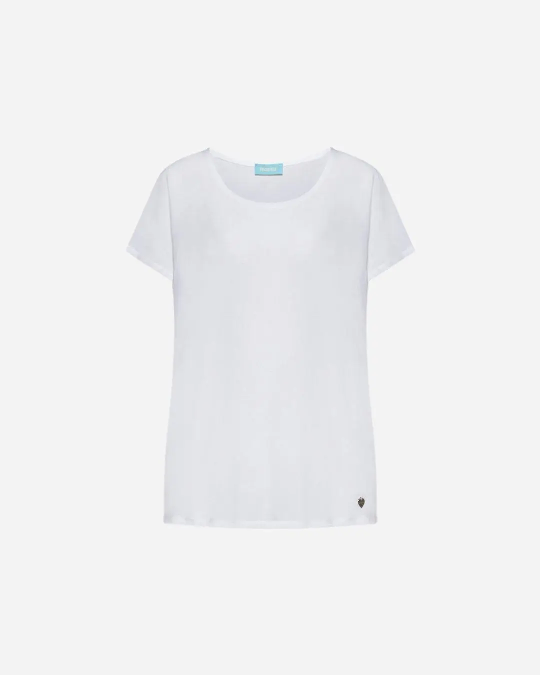 Blusa in viscosa BIANCO - Image 2