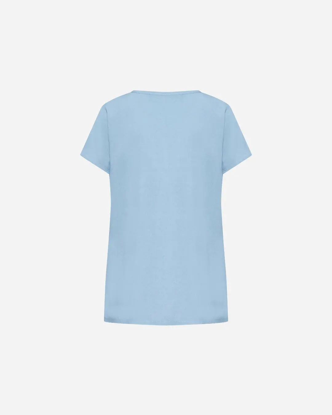 Blusa in viscosa CELESTE - Image 2
