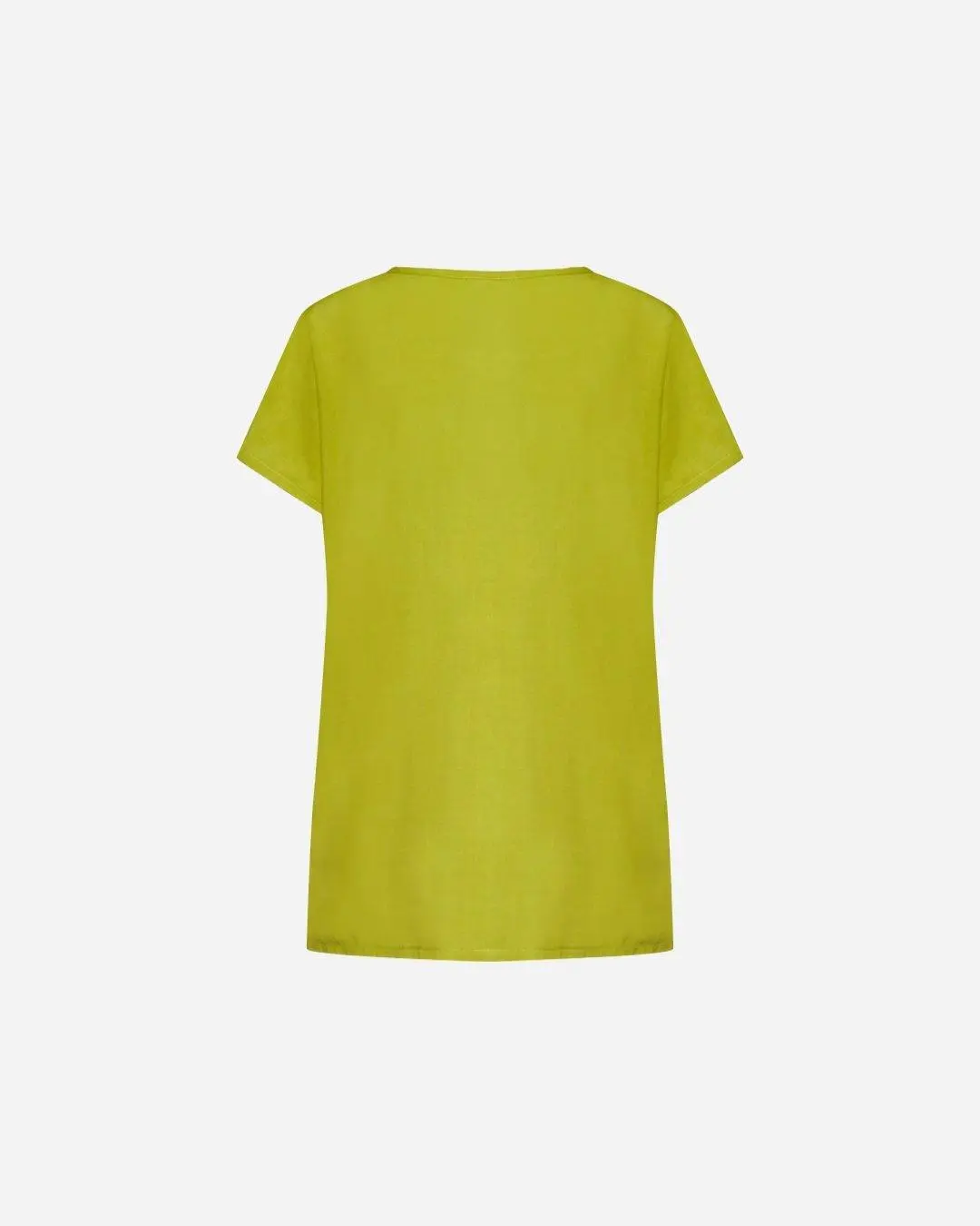 Blusa in viscosa LIME - Image 3