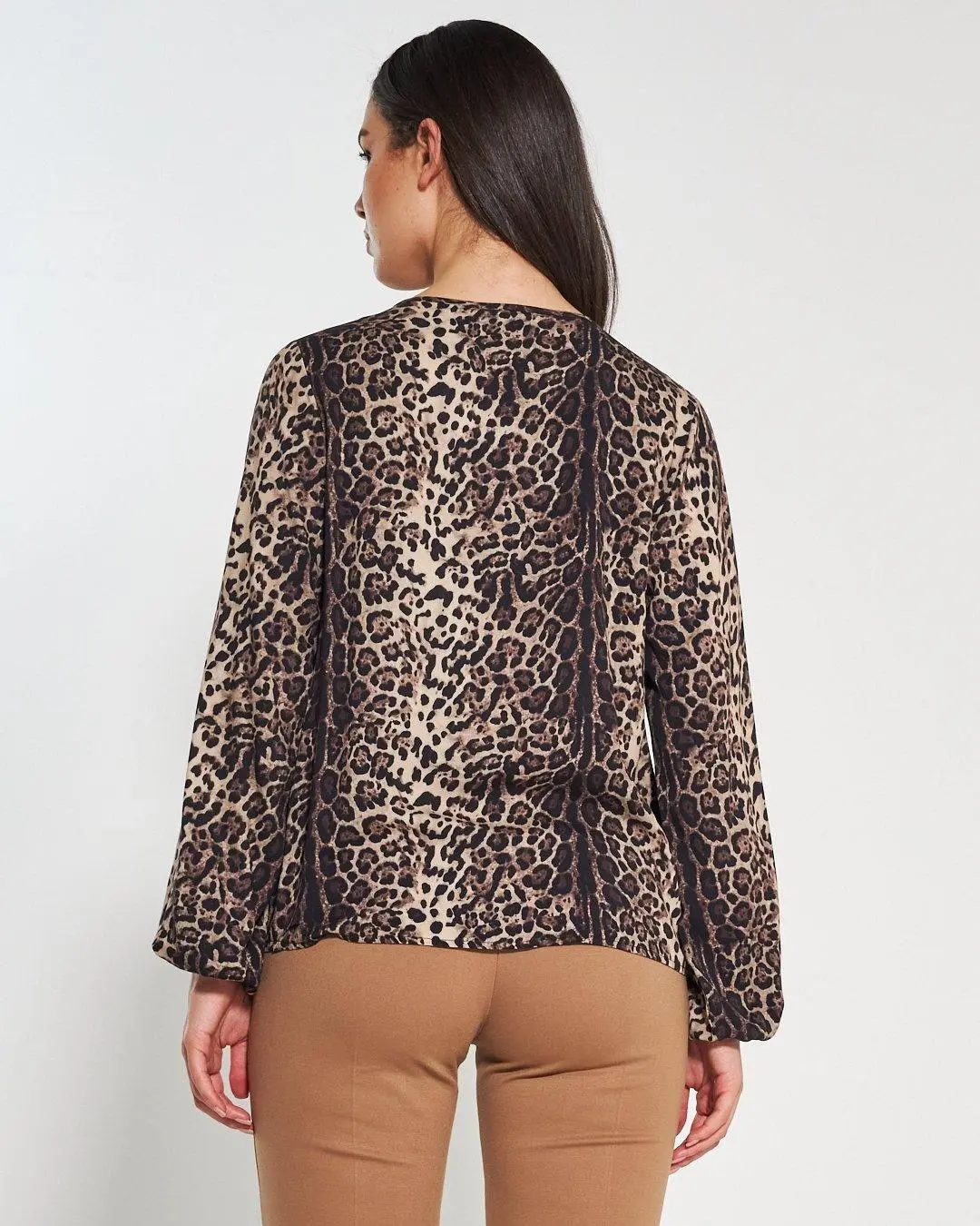 Blusa fantasia animalier NERO - Image 6