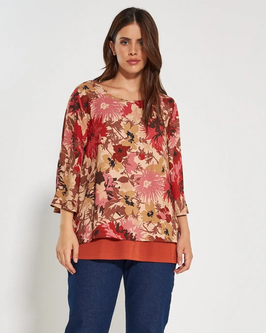 Blusa fantasia floreale COCCIO - Image 4