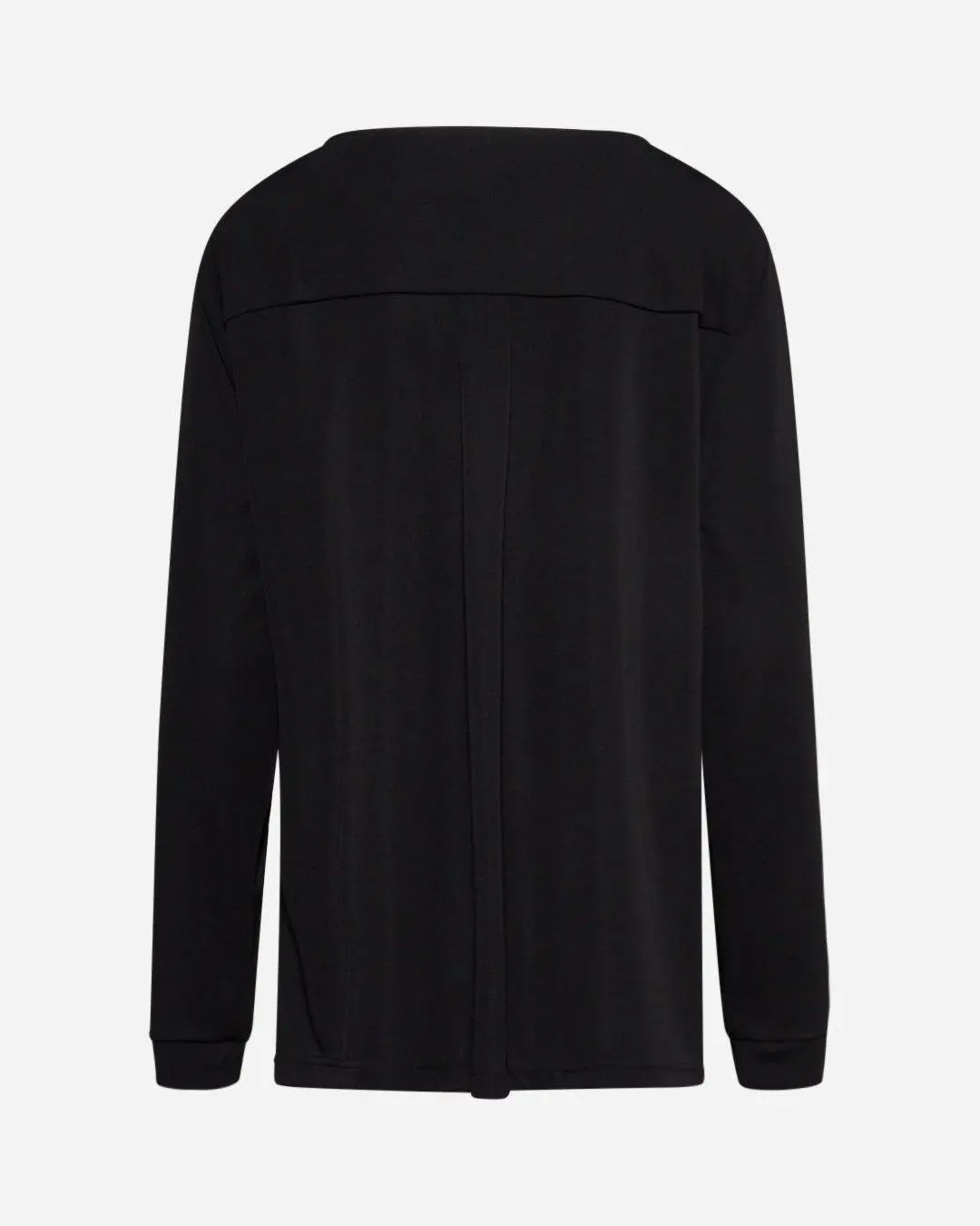 Blusa goccia accessorio NERO - Image 3