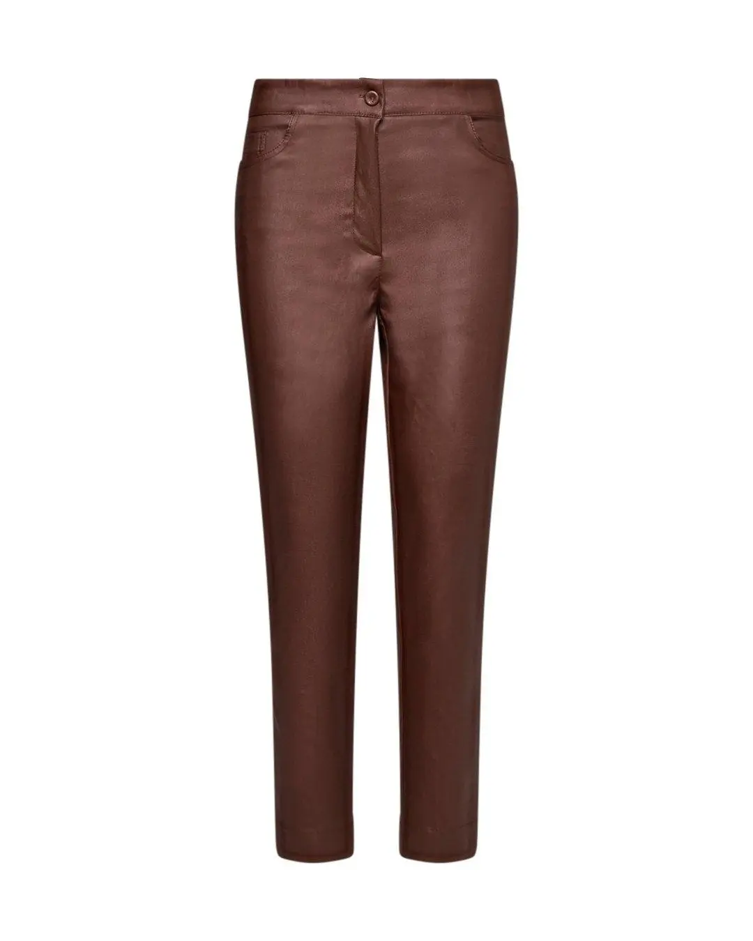 Pantalone in ecopelle MORO - Image 2