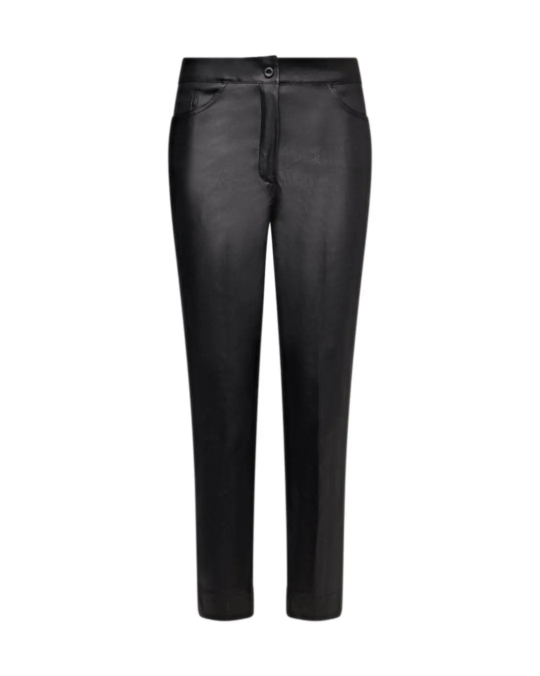 Pantalone in ecopelle NERO - Image 2