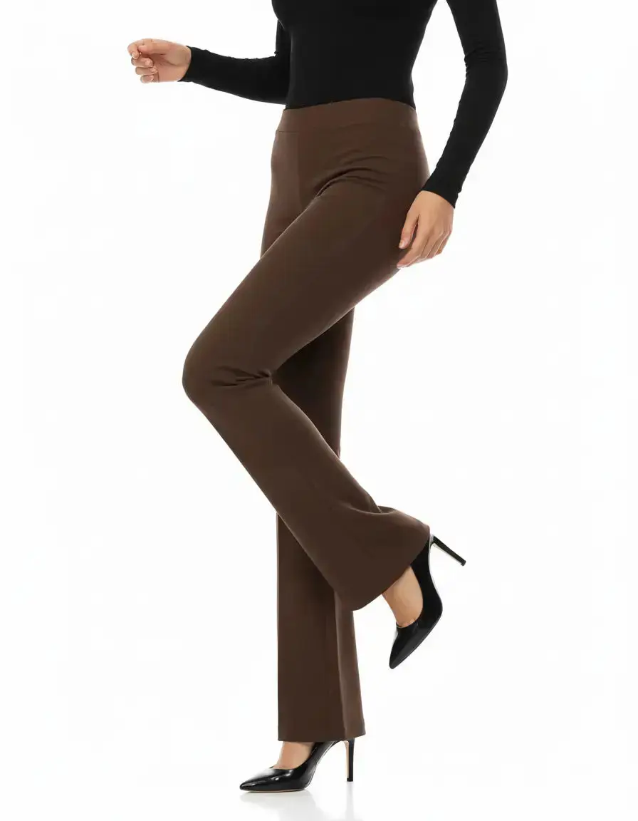 Pantalone flare con bustino elastico - Comfy® - Image 13