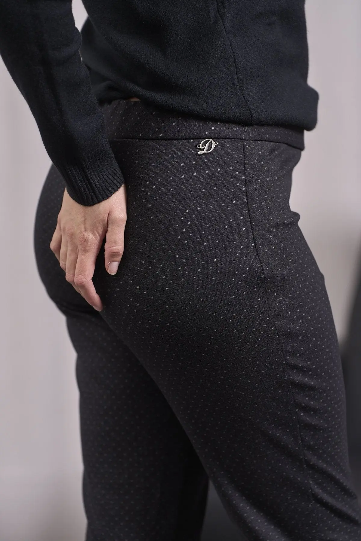 PANTALONE FANTASIA MODELLO EASY NERO - Image 5