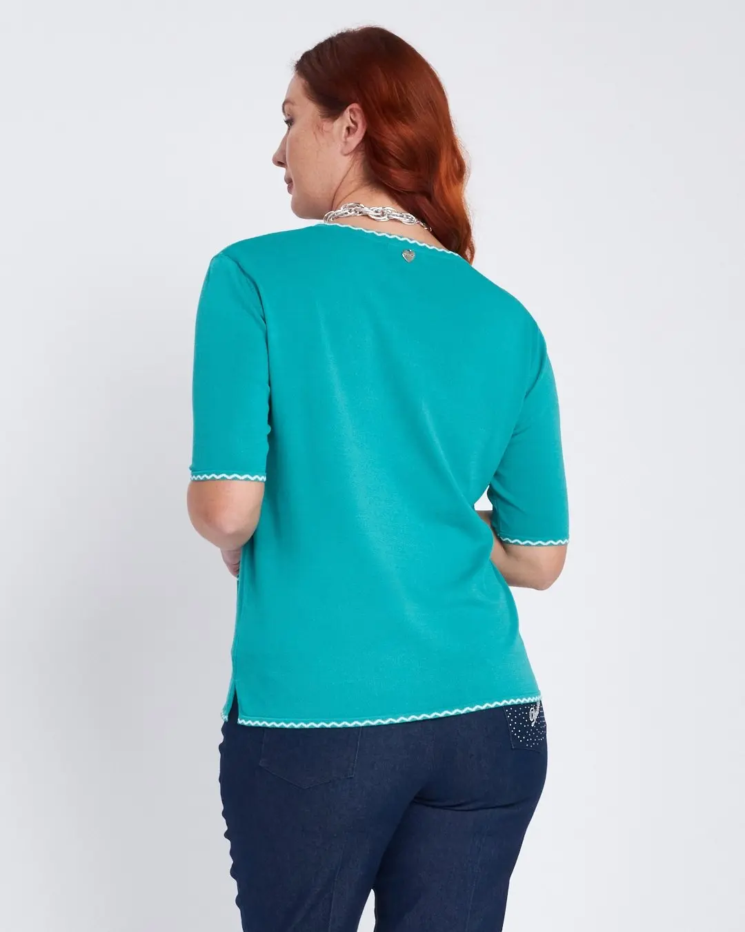 Maglia a mezze maniche con tasche SMERALDO - Image 4