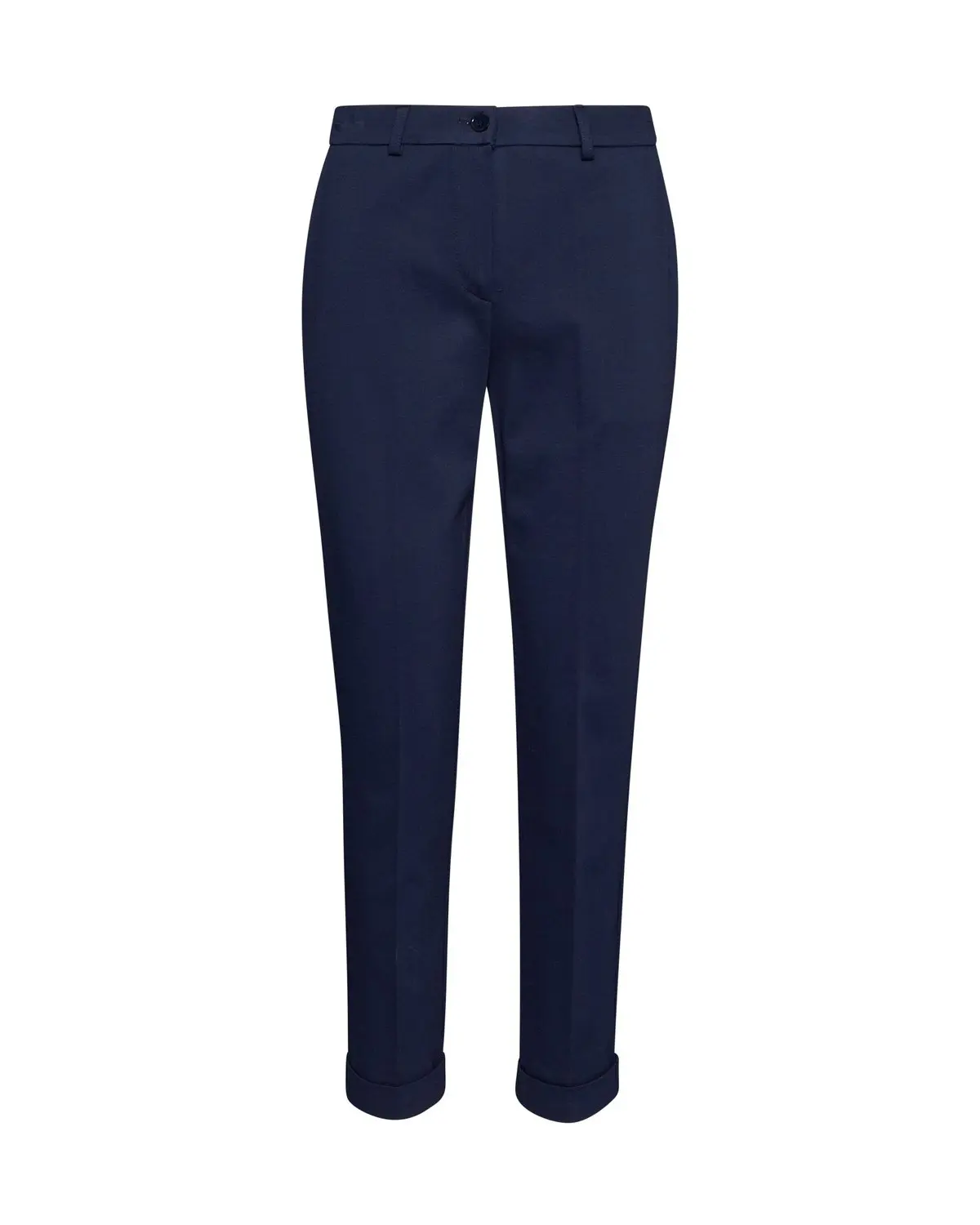 Pantalone con risvolto sul fondo BLU - Image 2