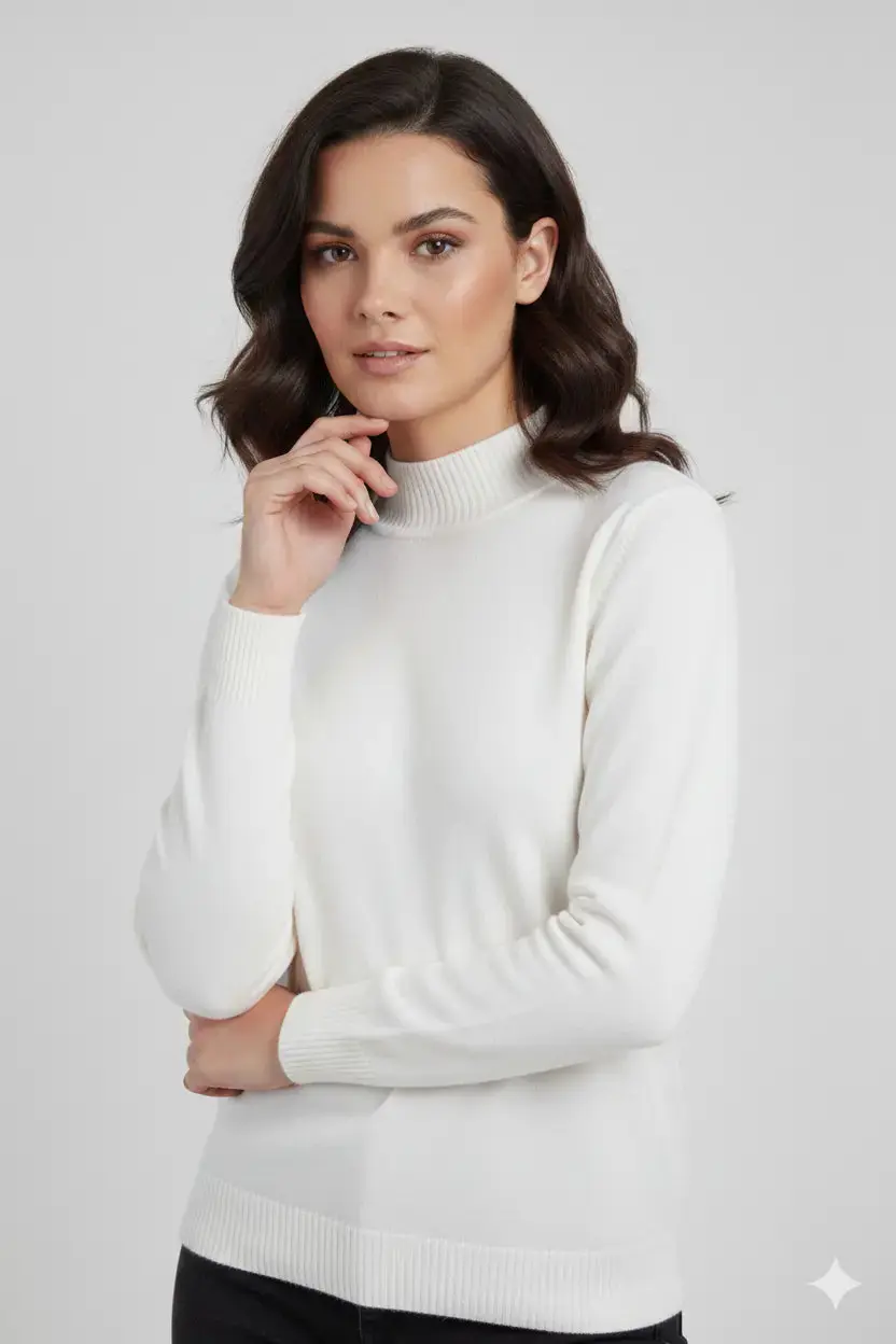 Maglia a mezzo collo con spacchi - Image 7
