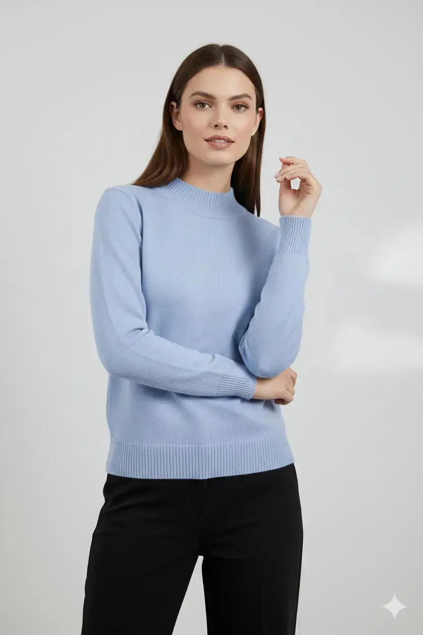 Maglia a mezzo collo con spacchi - Image 9
