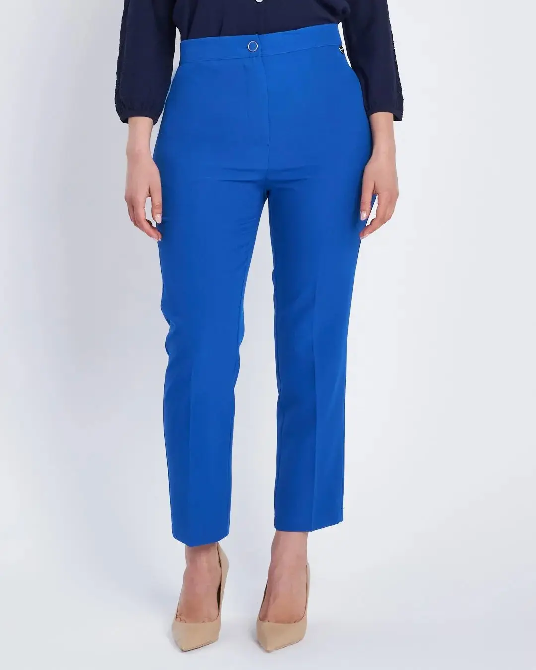 Pantalone in bistretch slim fit - Image 2
