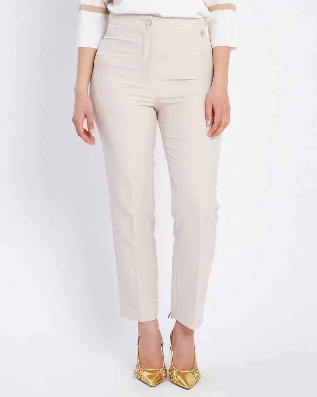 Pantalone in bistretch slim fit - Image 5