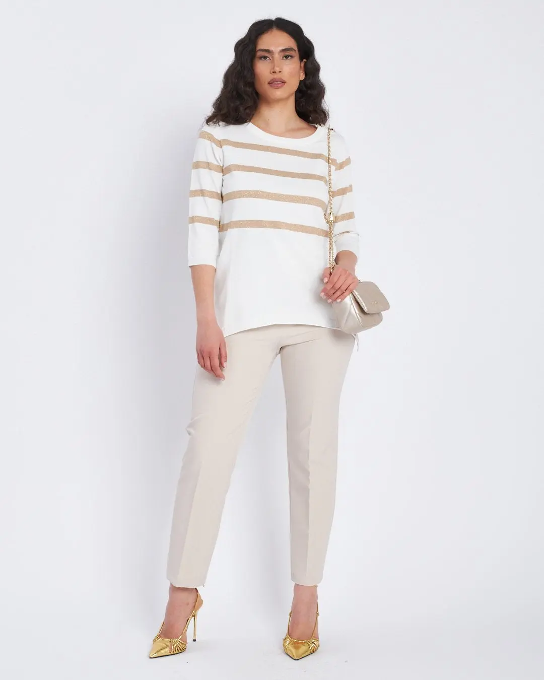 Pantalone in bistretch slim fit - Image 8