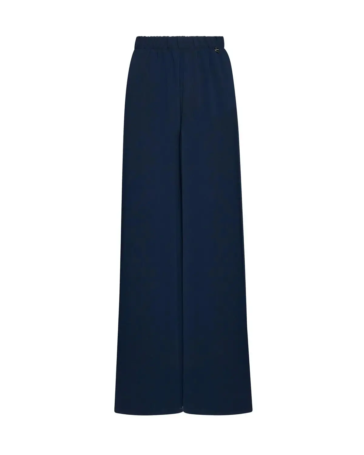 Pantalone ampio con bustino elastico BLU