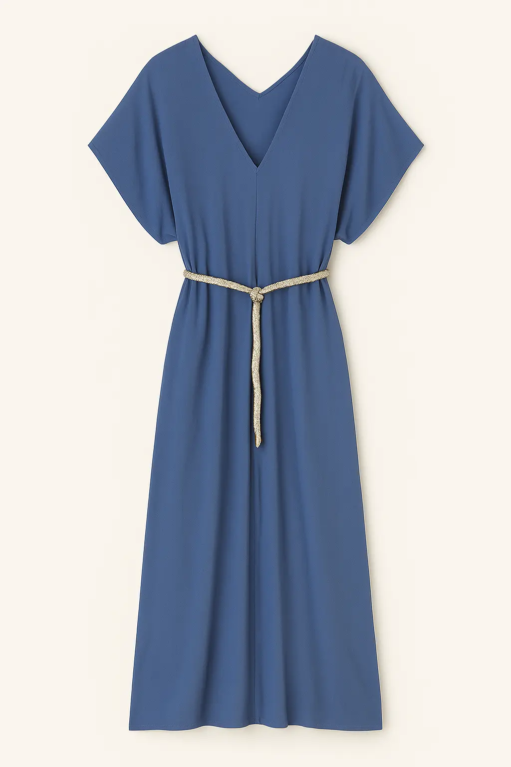 Abito kimono con scollo a V e cintura - Image 6