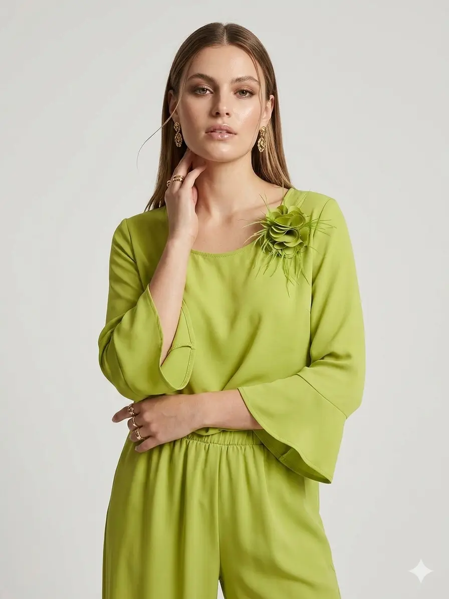 Blusa Chic Ruffle - Image 2