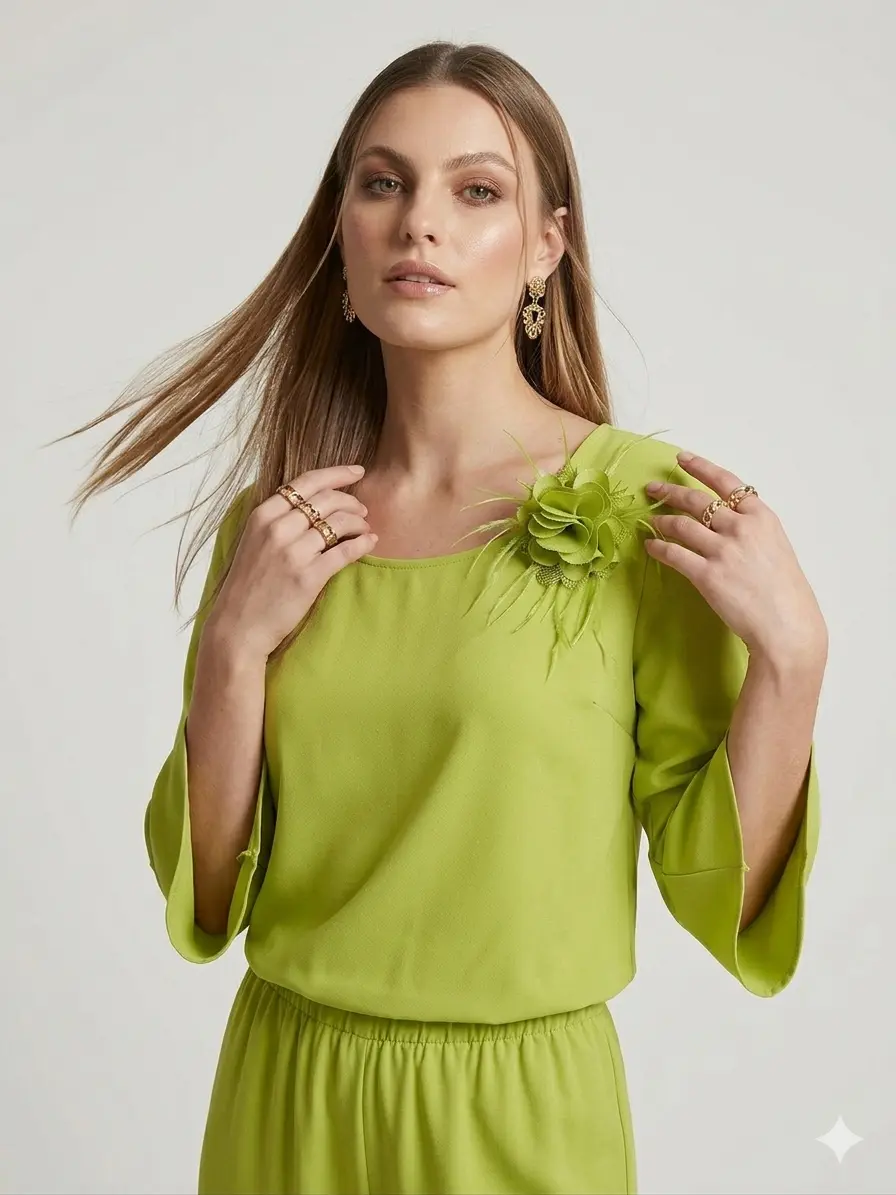 Blusa Chic Ruffle - Image 3
