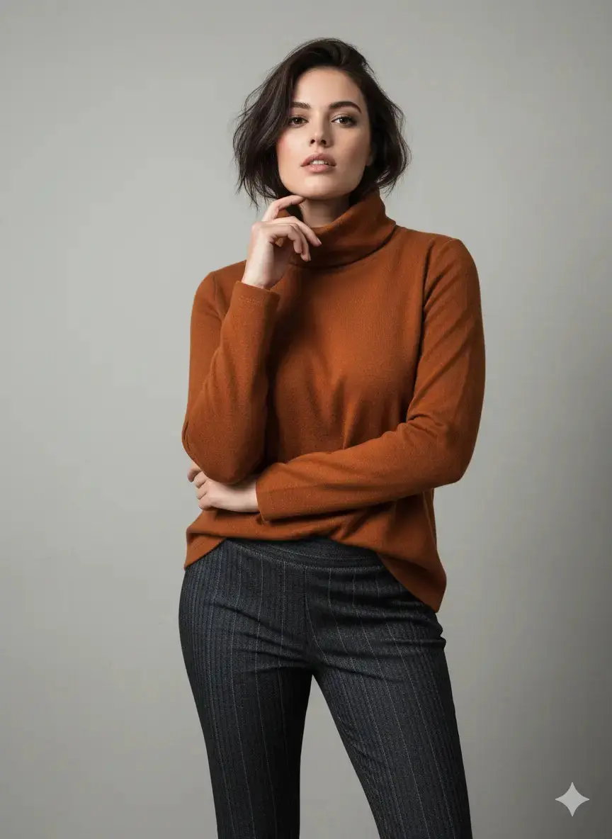 Blusa collo ad anello - Image 4