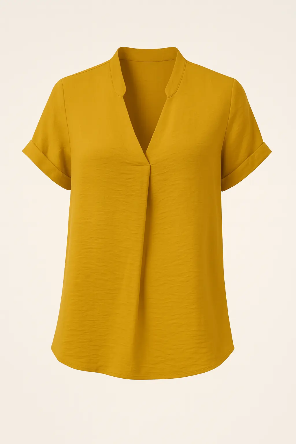 Blusa con scollo alla coreana - Image 4