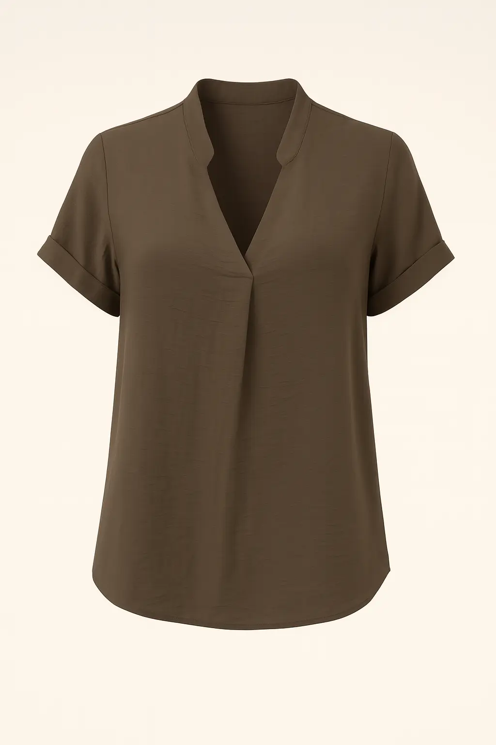 Blusa con scollo alla coreana - Image 5
