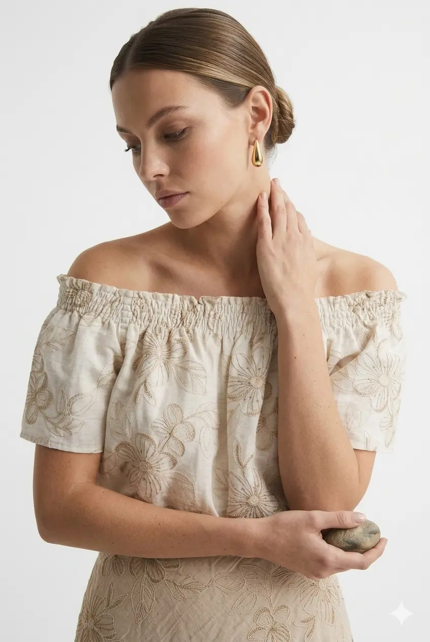 Blusa Schiffer Ricamata - Image 2
