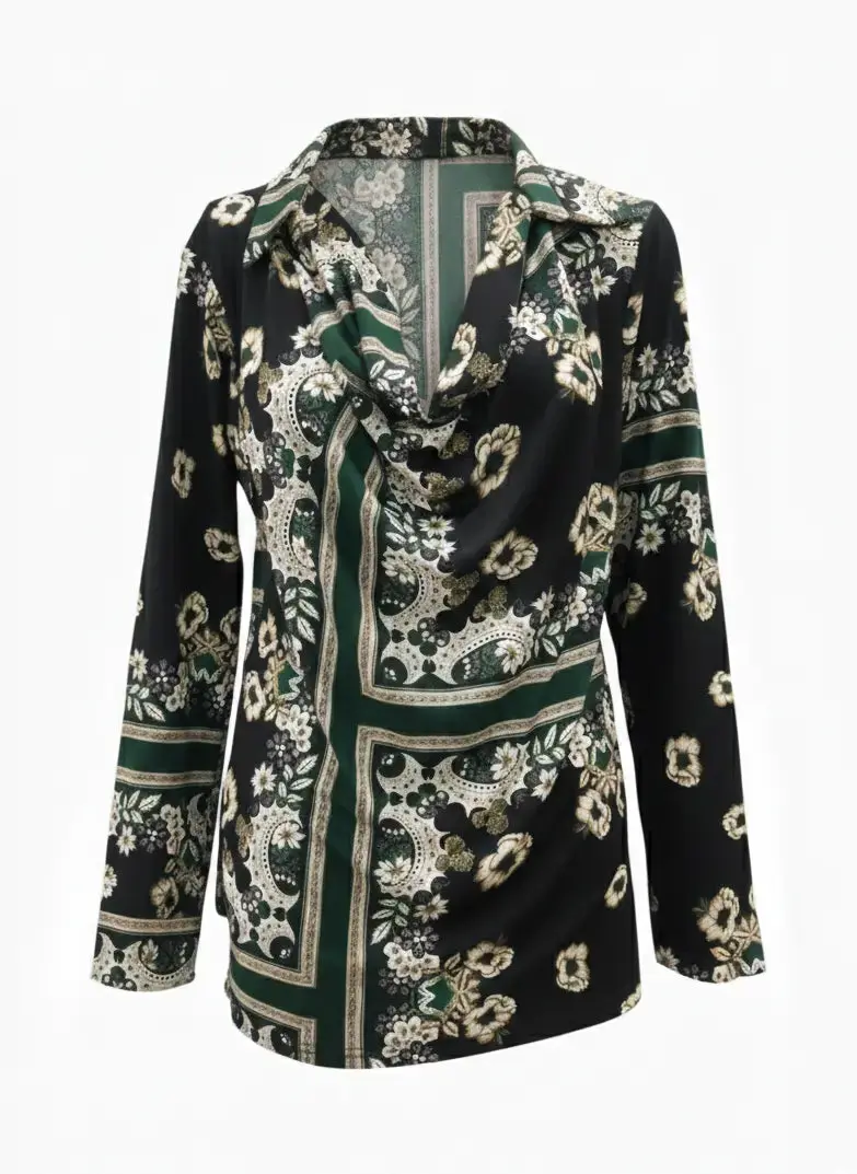 Blusa stampata
