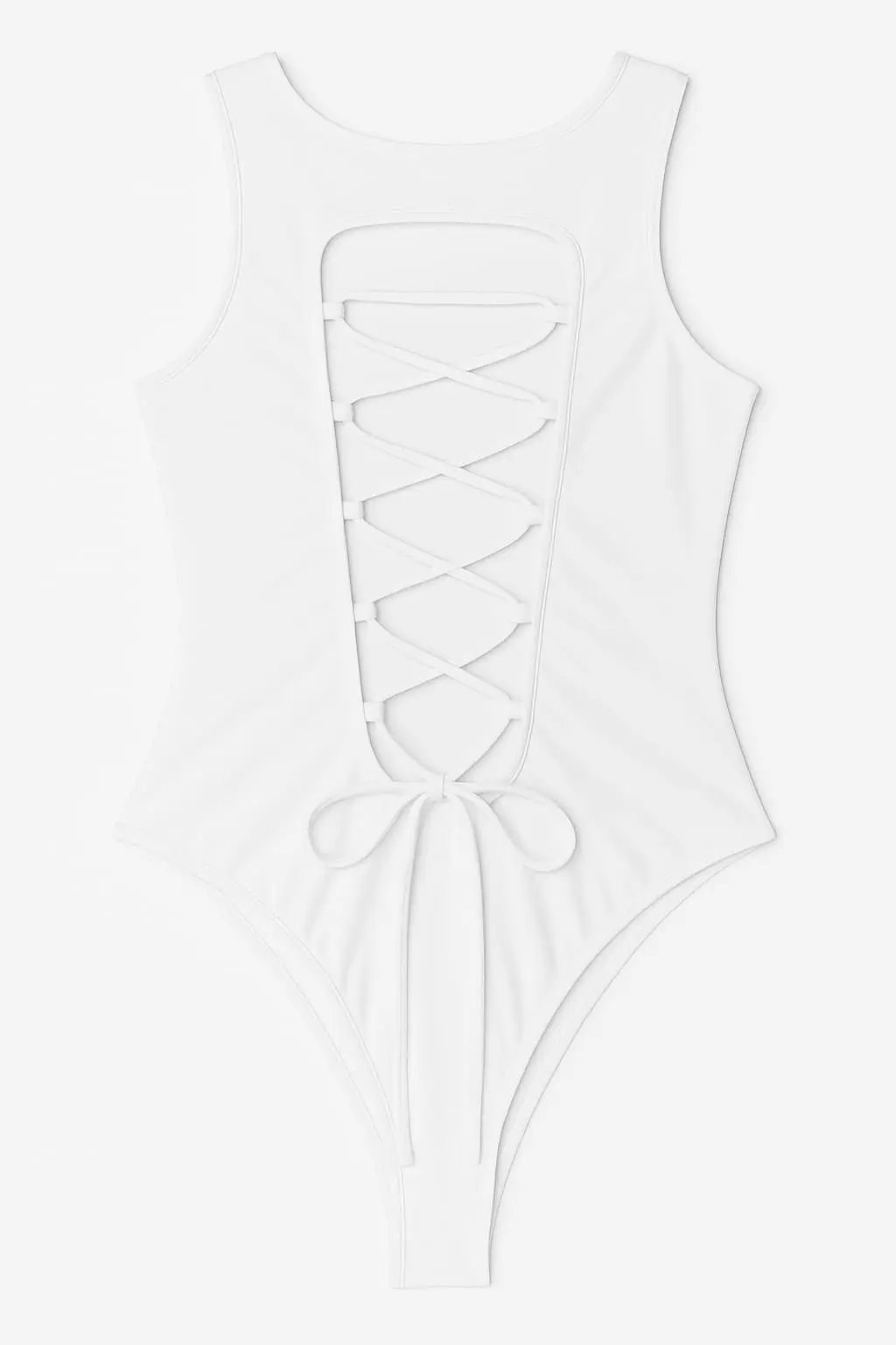 Body con lacci intrecciati posteriori - Image 9