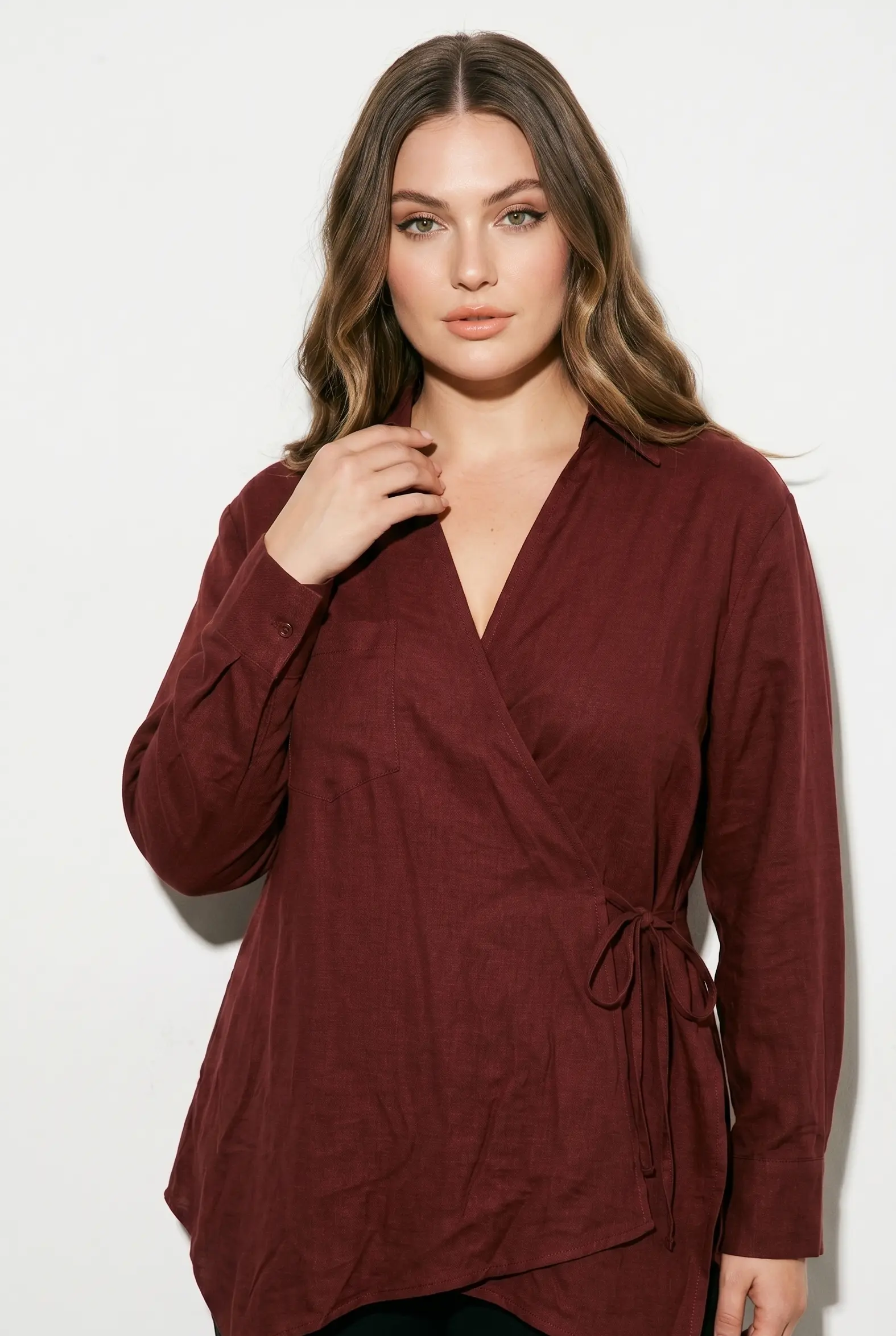Camicia Incrocio Laterale - Image 3