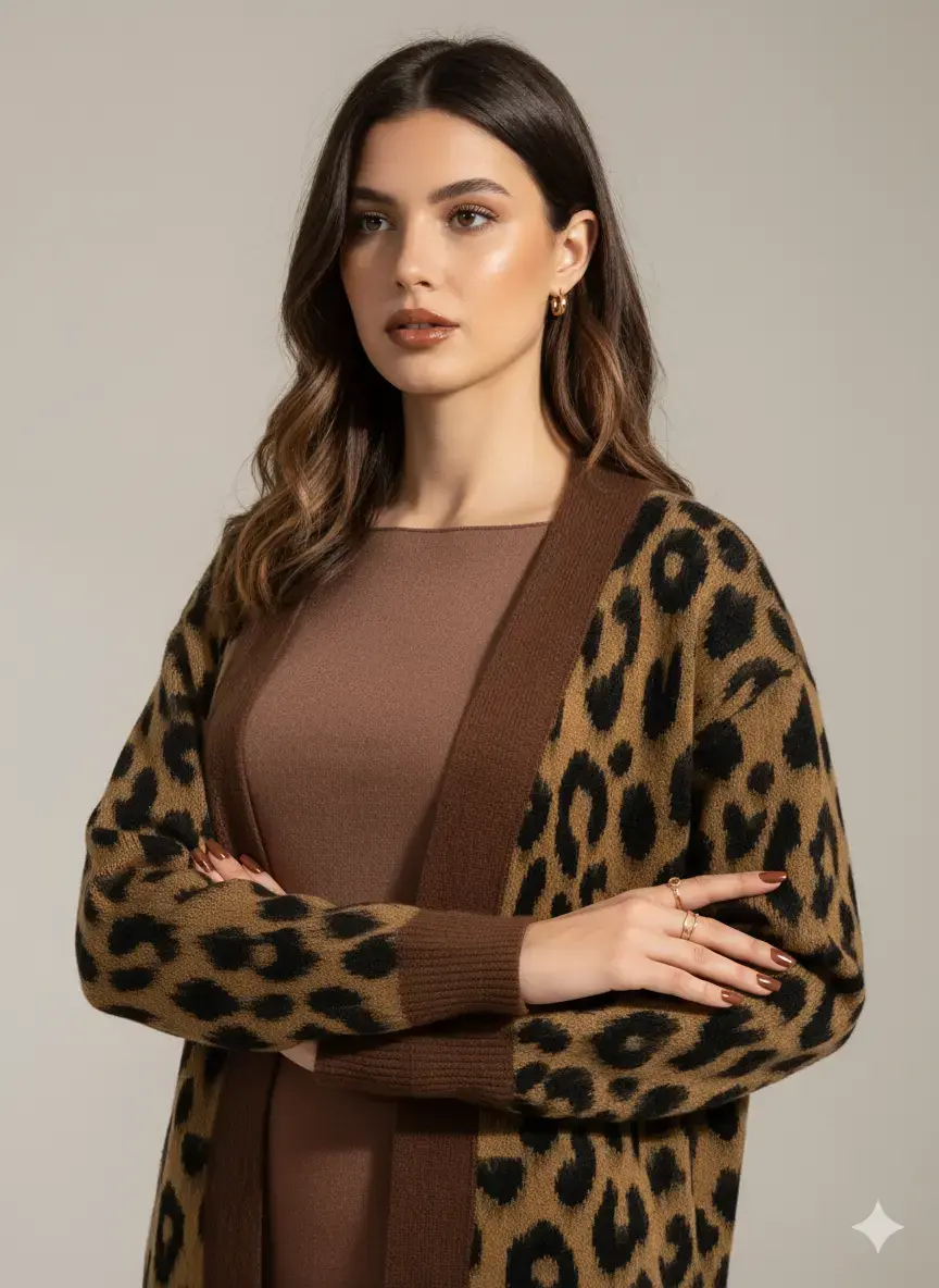 Cardigan animalier - Image 4