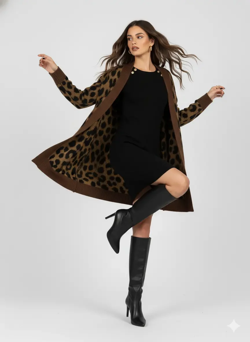 Cardigan animalier - Image 6