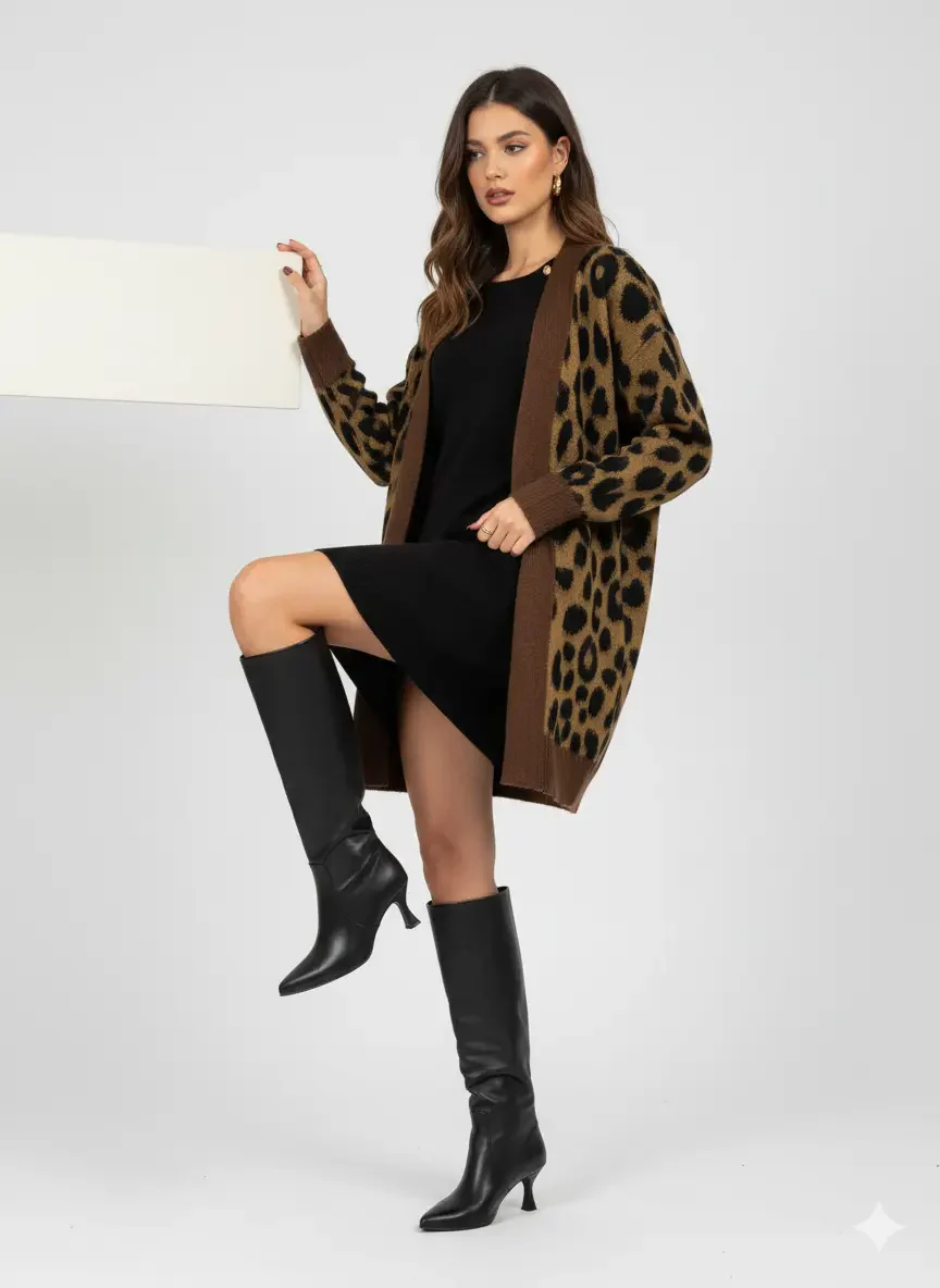 Cardigan animalier - Image 7
