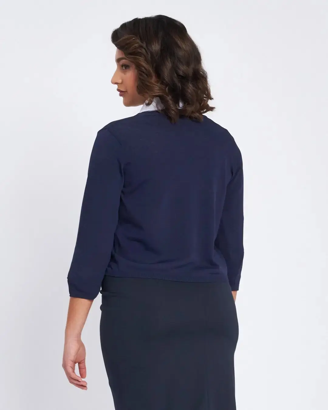 Cardigan con bottone gioiello - Image 6