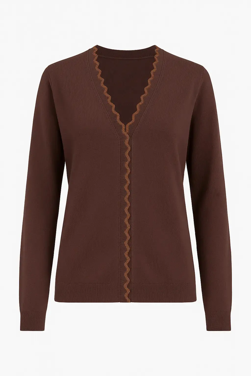 Cardigan con profilo lurex
