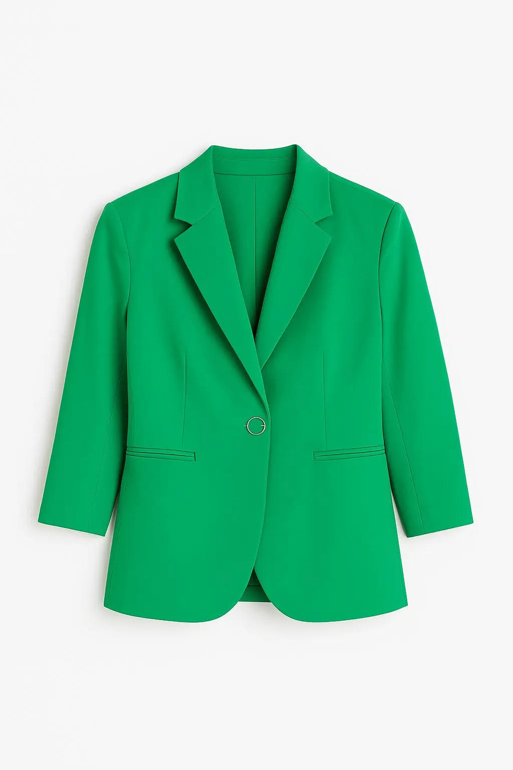 Giacca monopetto slim fit a maniche a tre quarti - Image 2