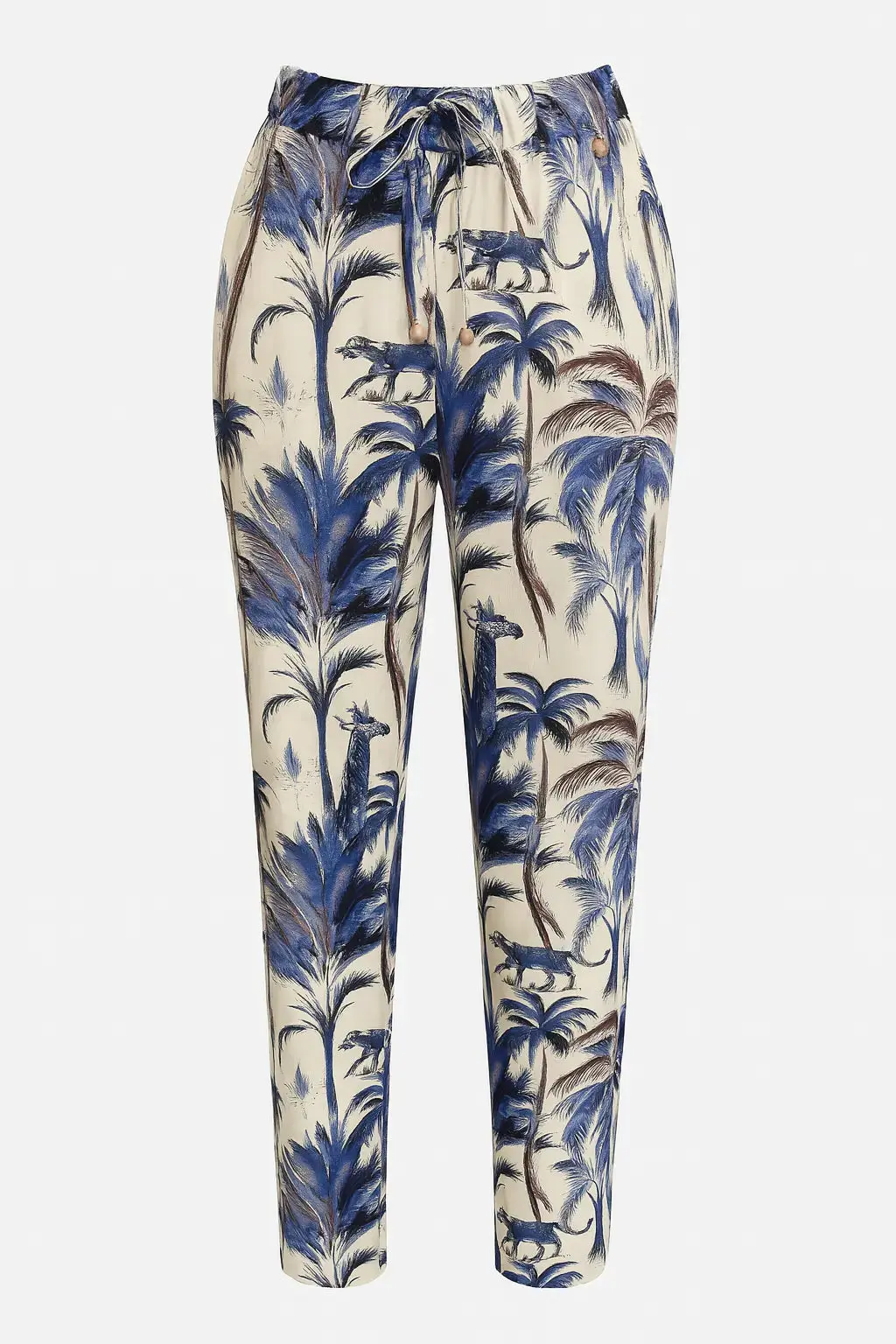 Jogger in fantasia jungle