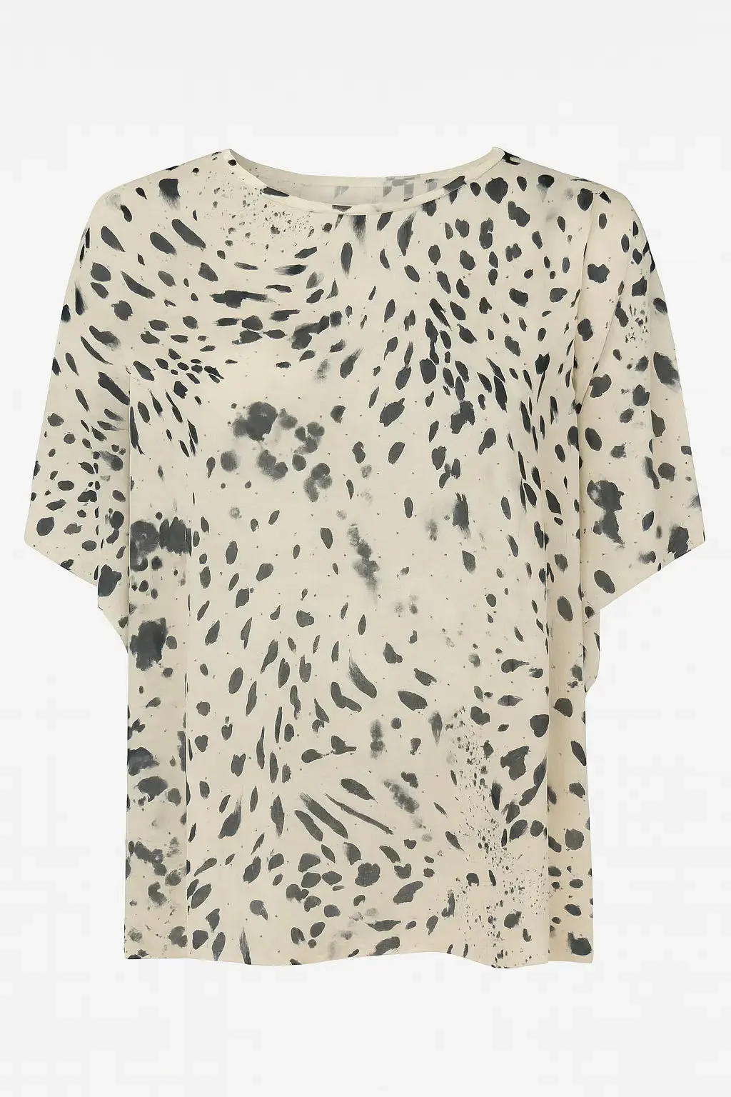 Kimono girocollo fantasia