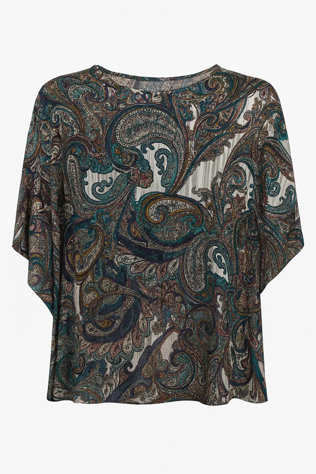 Kimono girocollo fantasia - Image 4