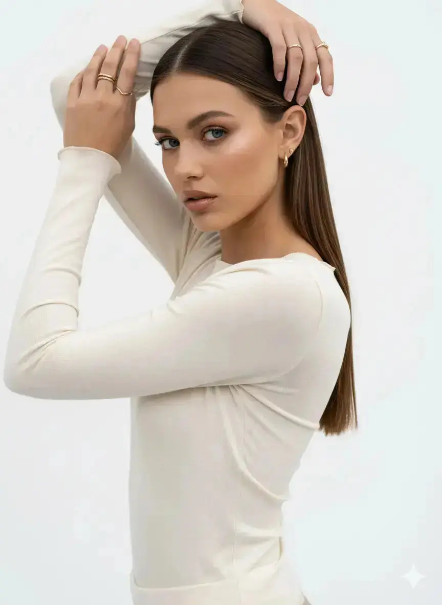 Maglia misto cashmere - Image 29