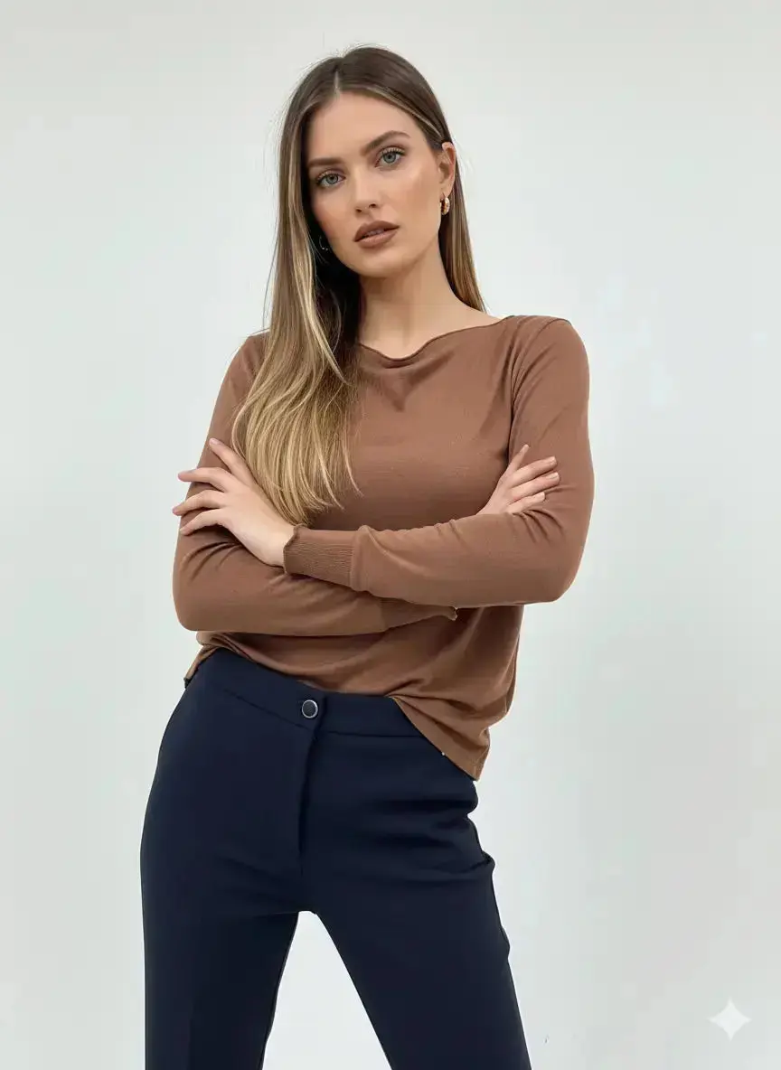 Maglia misto cashmere - Image 30