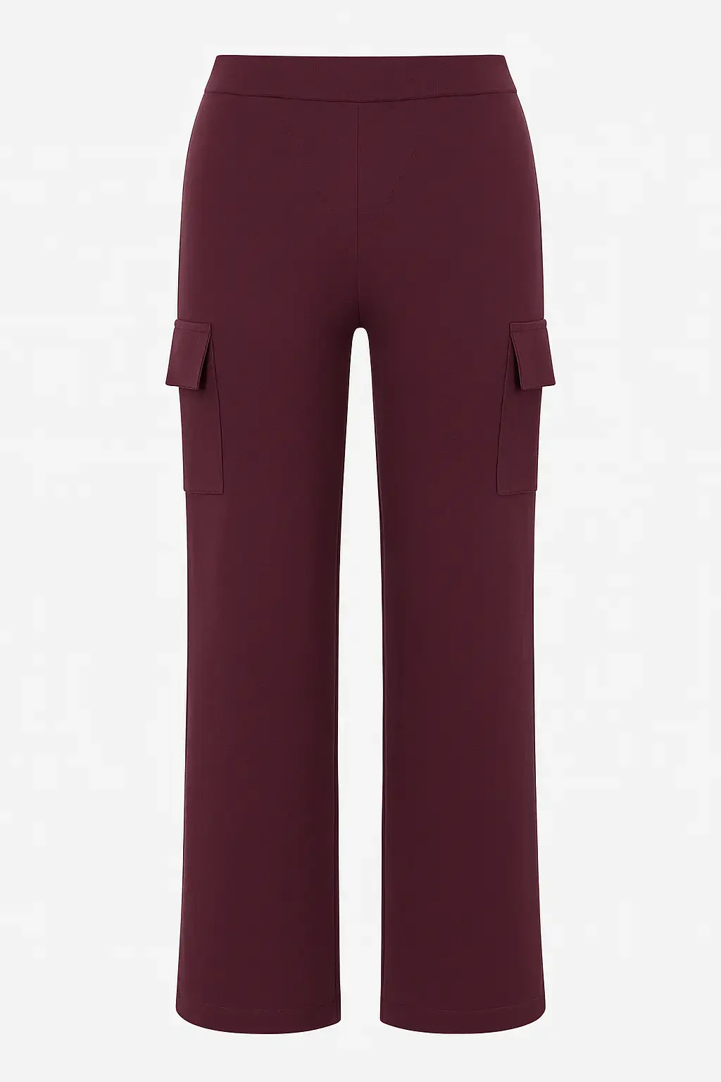 Pantalone cargo in maglia