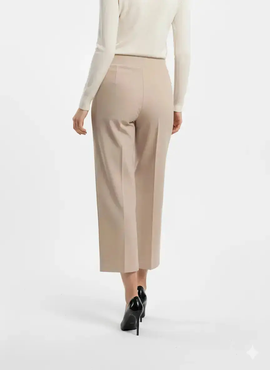 Pantalone cropped con bustino elastico - Comfy® - Image 15